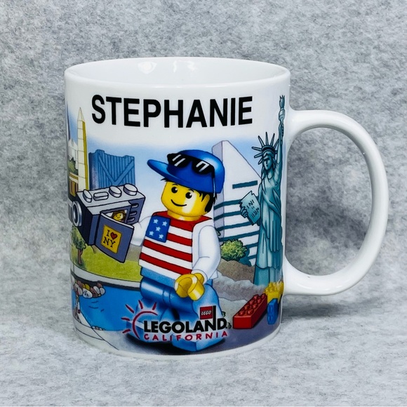 Lego Legoland California Mug Cup Coffee Tea Drink ware Collectible Stephanie FSD - Picture 1 of 13